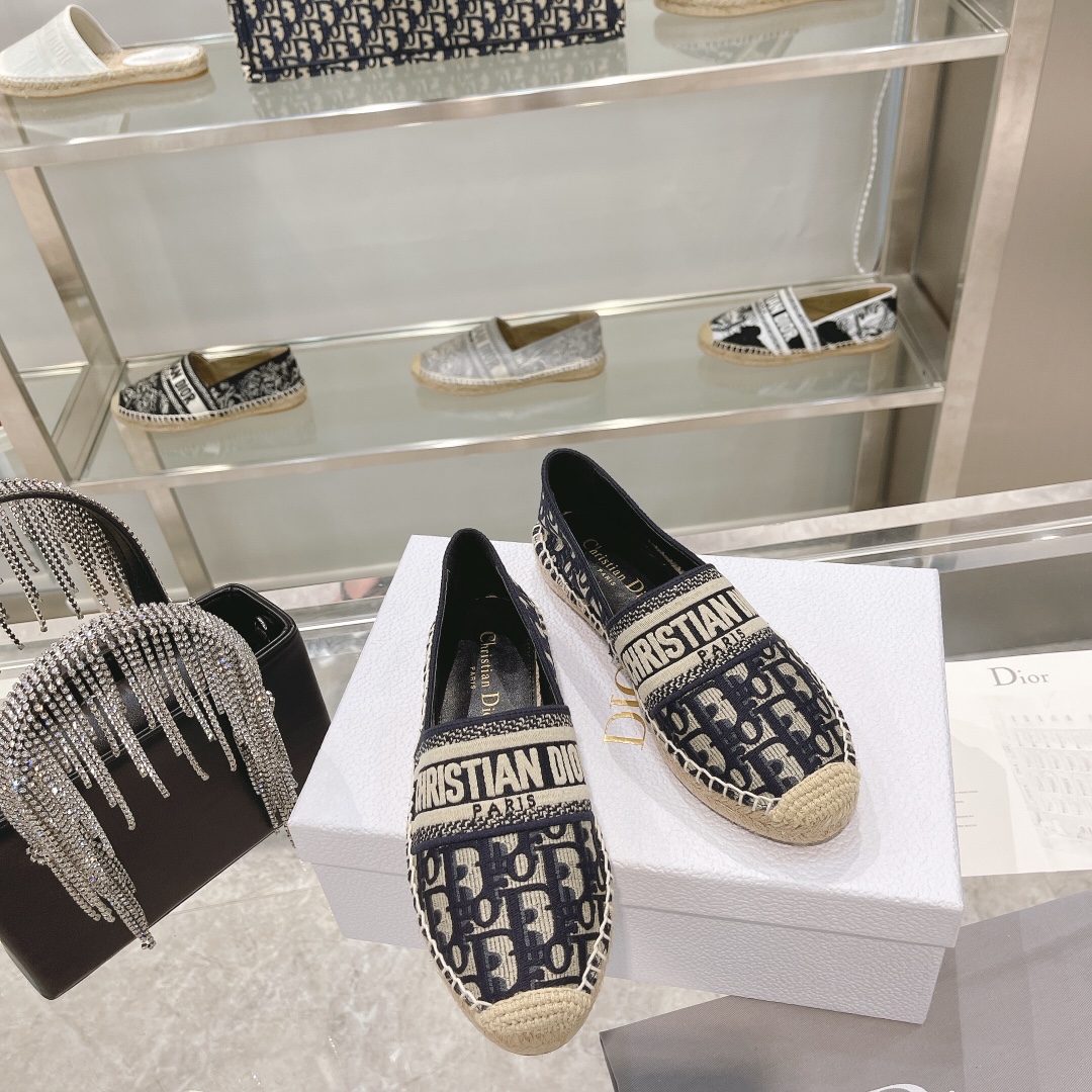 [TOP] Christian Dior Fisherman Shoes - Blue - 711 Luxury