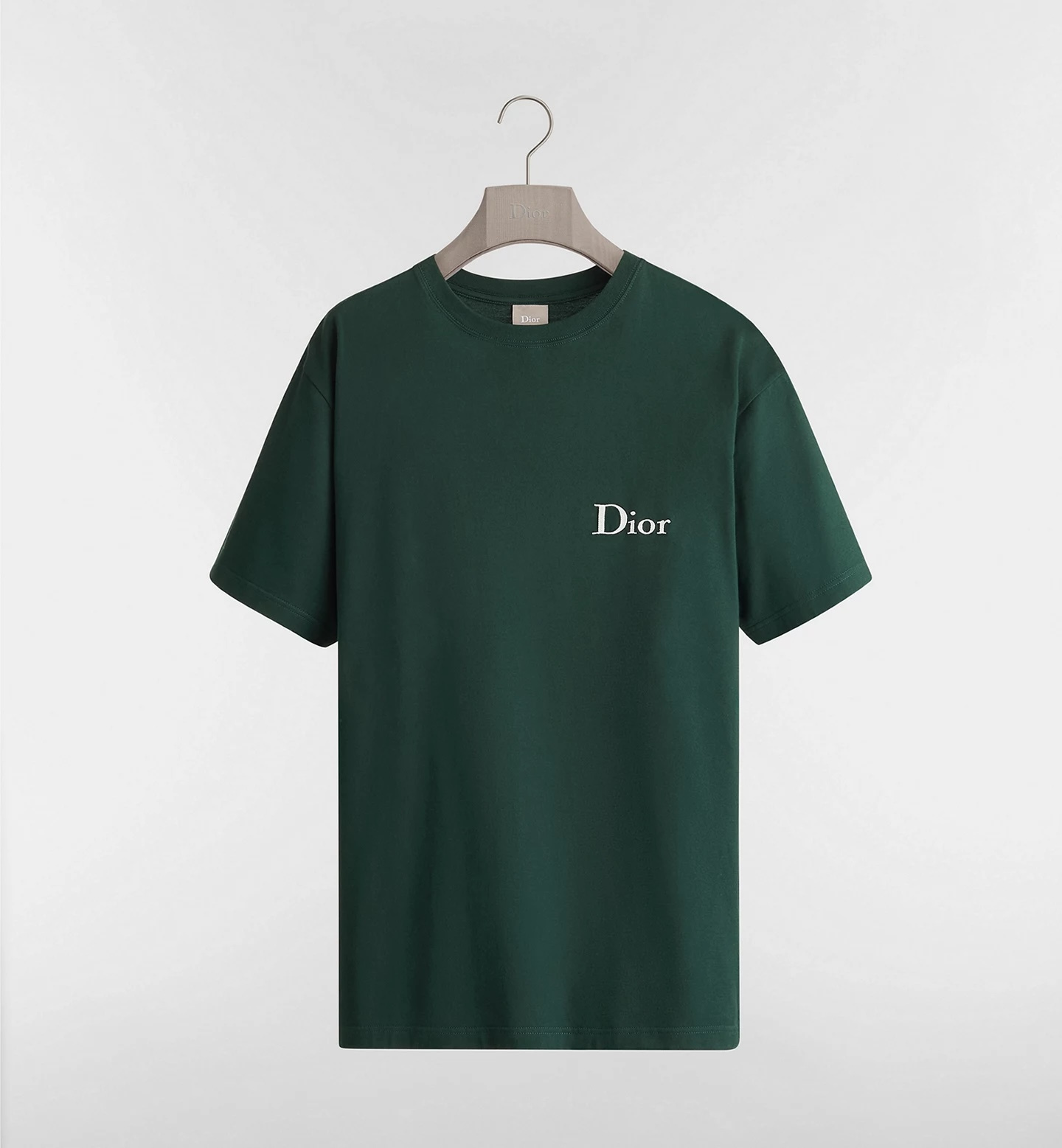 Dior Clothing Dior new short-sleeved shirt with small embroidered lettering on the chest #376699 | Nigo Office