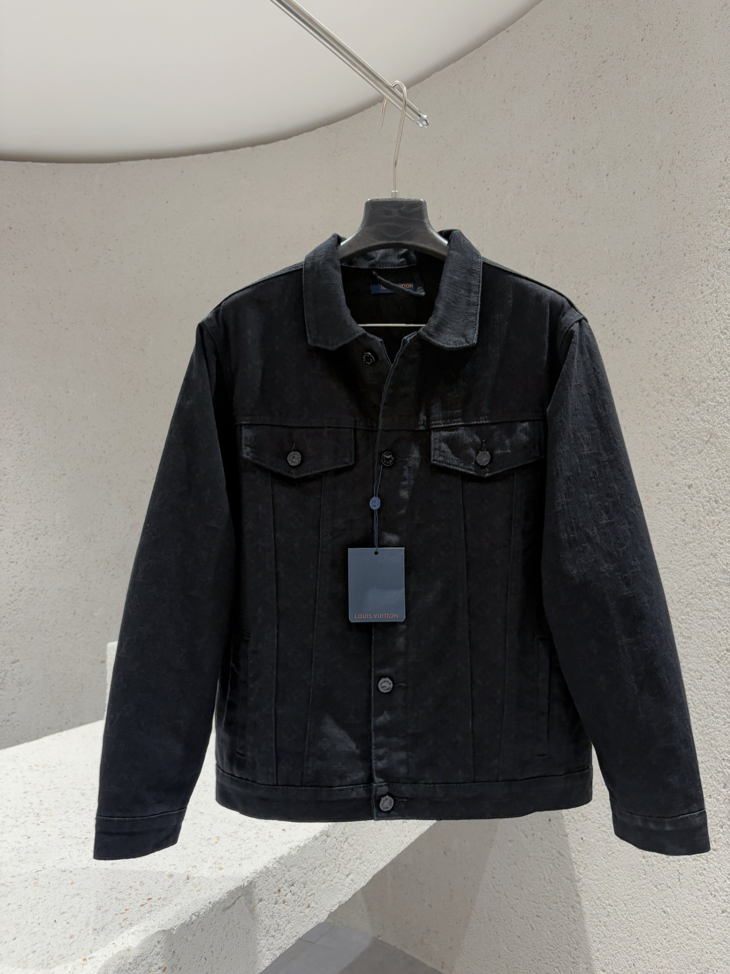 [TOP] Louis Vuitton LV Denim Jacket - Black - 711 Luxury