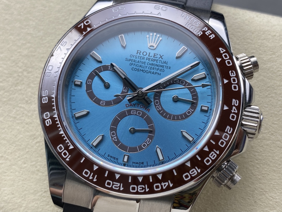 [TOP] ROLEX Men's Watch 40 mm - Blue