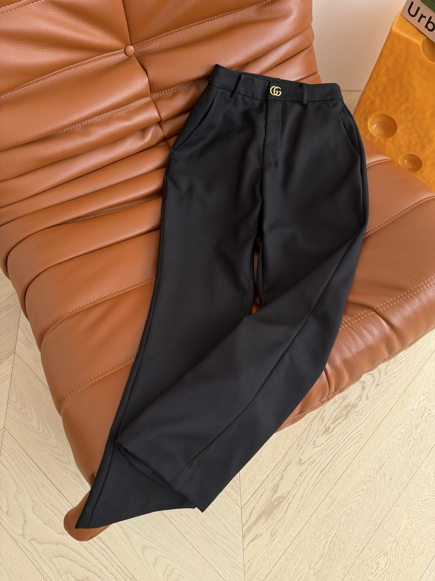[TOP] GUCCI GG Pants - Black