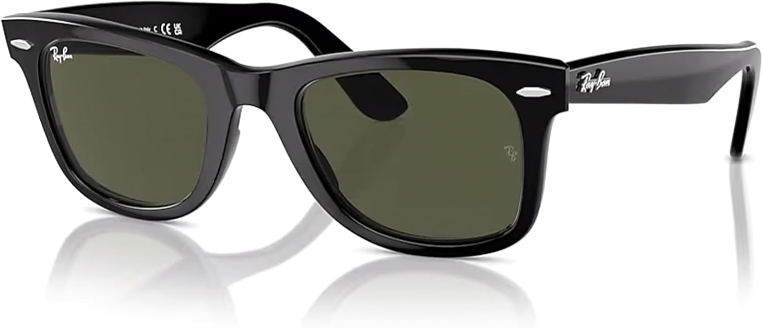 Ray-Ban RB2140 WAYFARER Square Sunglasses For Men For Women+BUNDLE with ACCESSORY EYEWEAR KIT
