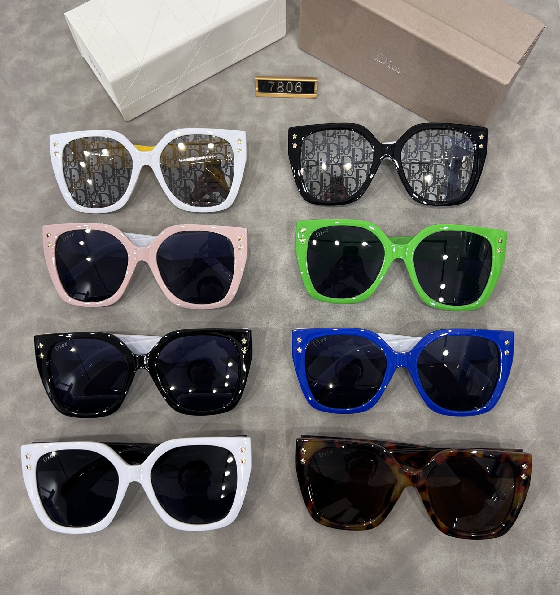 [TOP] Christian Dior Sunglasses - 8 Colors - 711 Luxury