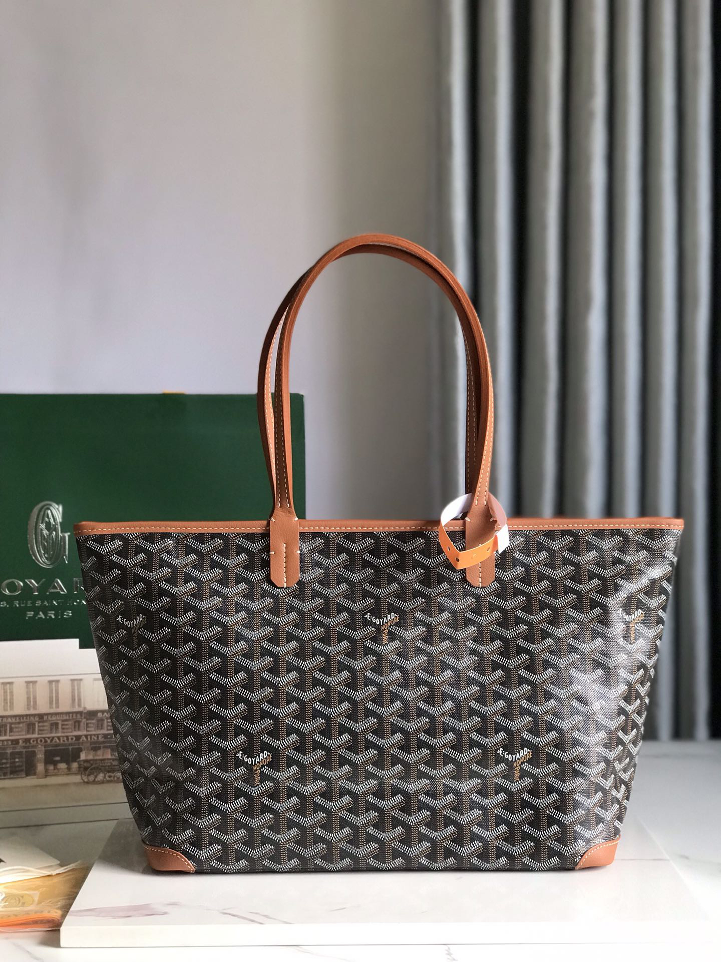 [TOP] Goyard Artois Bag 41-30x23.5x13cm - Brown - 711 Luxury