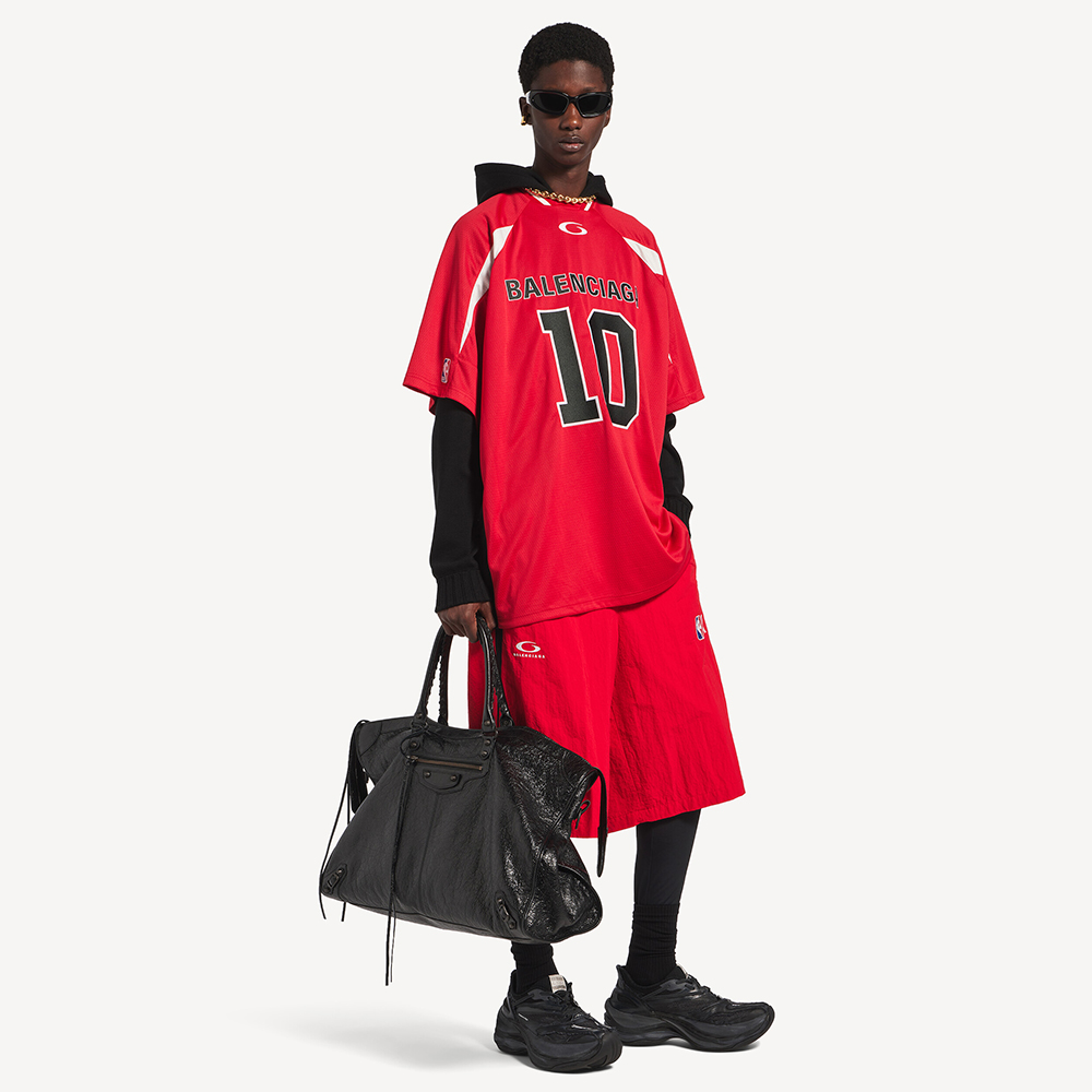 Balenciaga Nba Collaboration Oversized T-shirt Shorts #379837