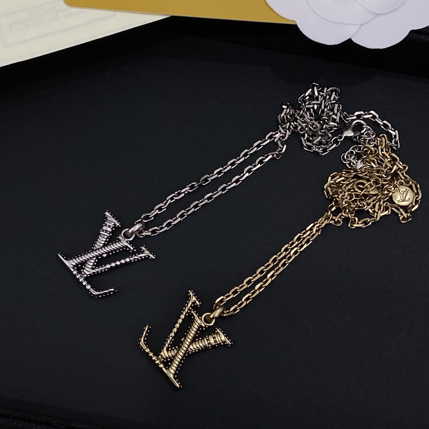 [TOP] Louis Vuitton LV Necklace - 2 Color - 711 Luxury