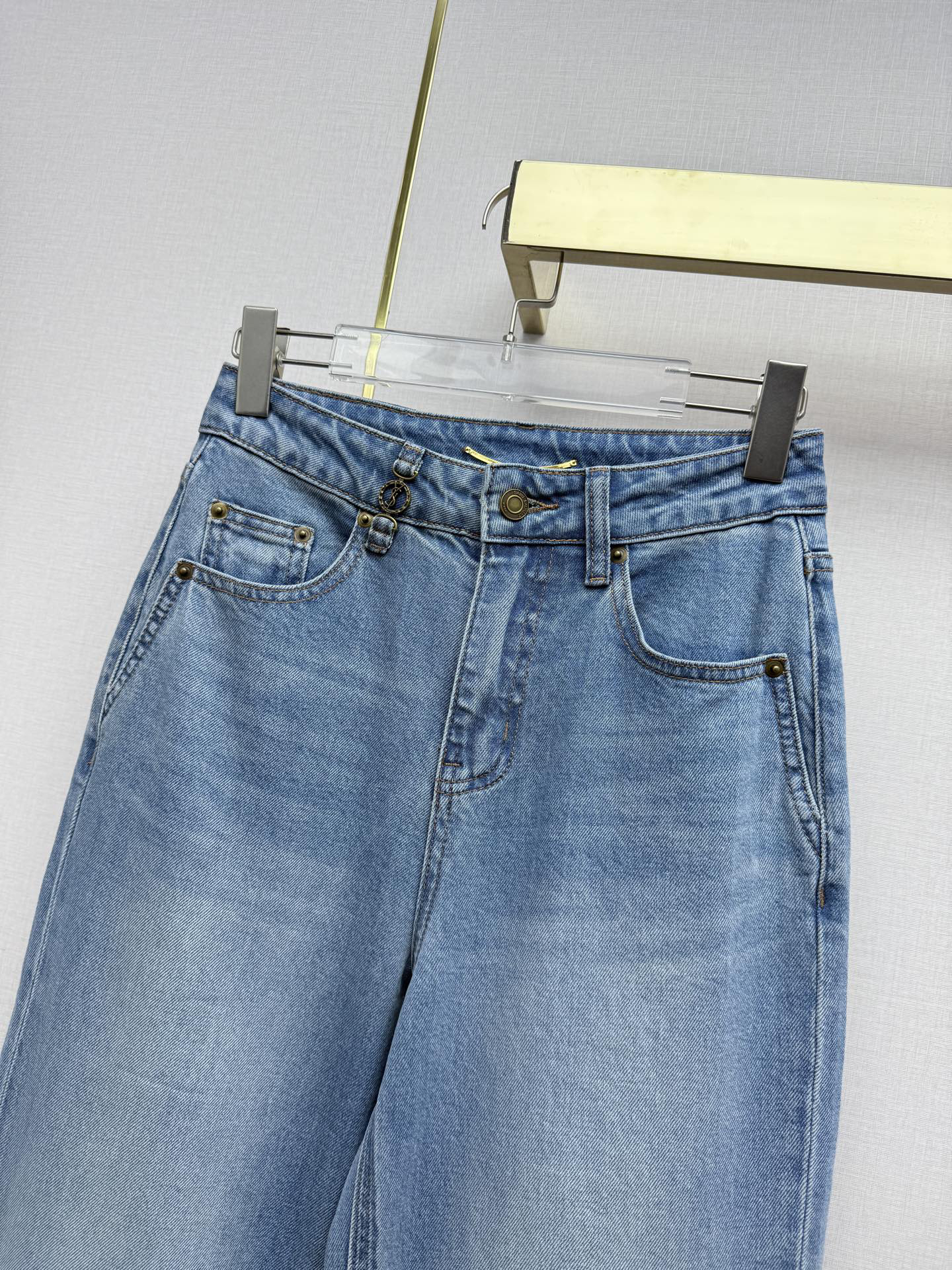 [TOP] Yves Saint Laurent YSL Pants - Blue