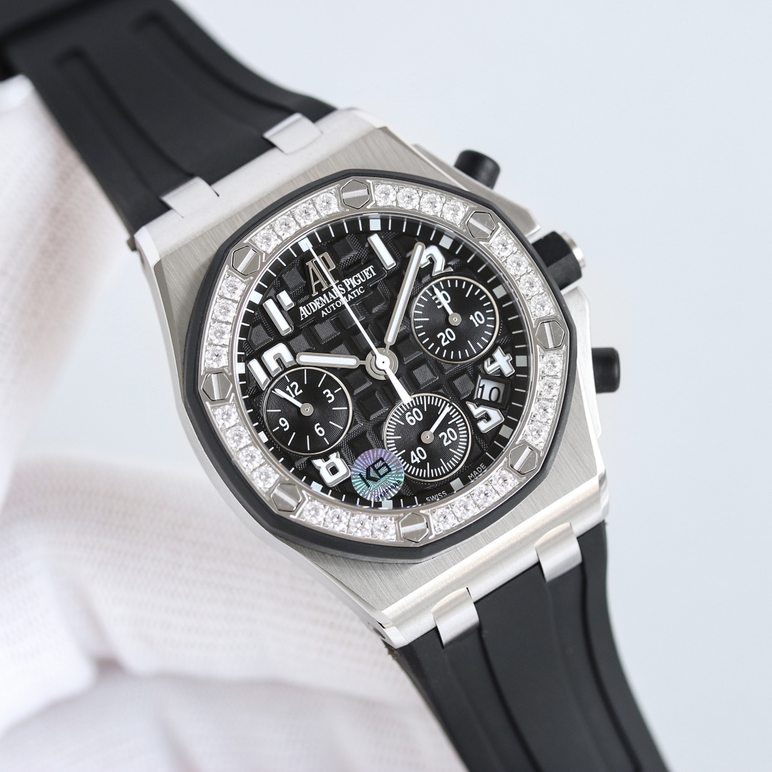 [TOP] Audemars Piguet Watch  - Black - 711 Luxury