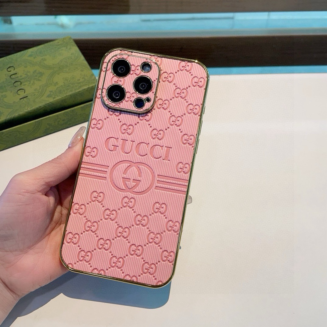 [TOP] GUCCI Phone Case - Pink - 711 Luxury