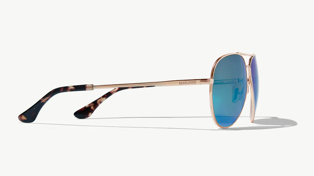 Soldao - Rose Gold | Permit Green Mirror Glass