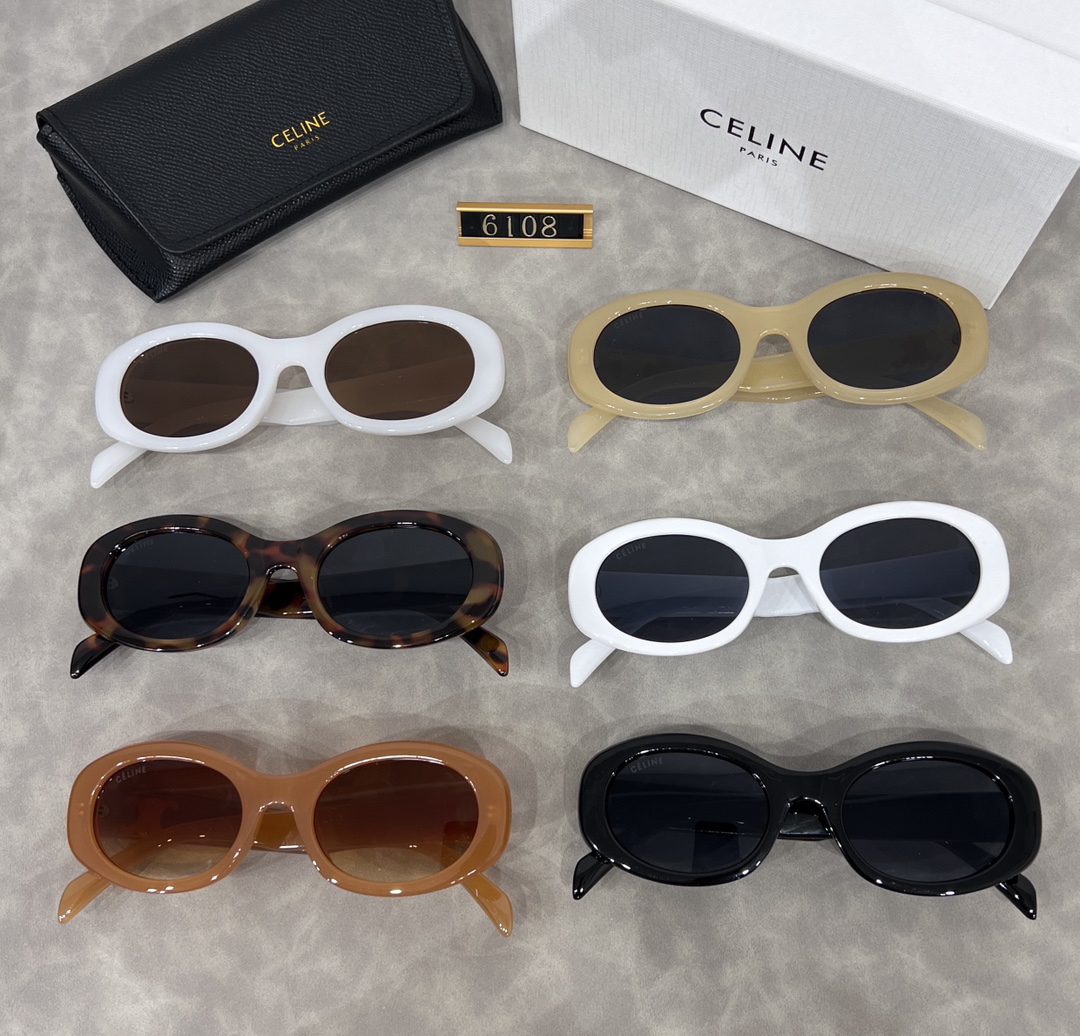 [TOP] CELINE Sunglasses - 6 Colors - 711 Luxury