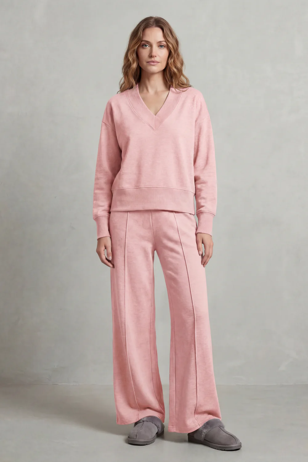 Allia – Relaxed fit – Wide-leg lounge set