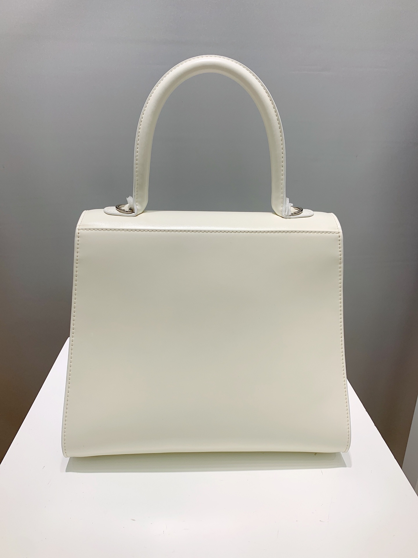 [TOP] Delvaux Brillant Bag Box Leather 28cm - White - 711 Luxury