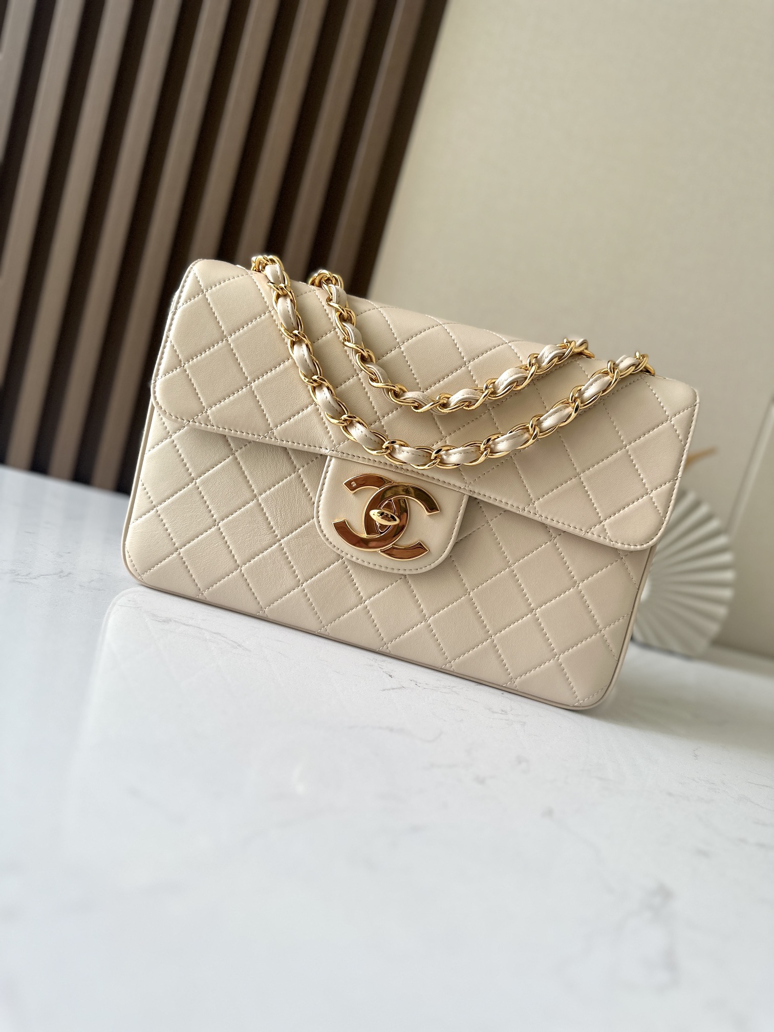 [TOP] CHANEL Classic Flap Bag 30-21-8 CM -5 Colors & GHW - 711 Luxury
