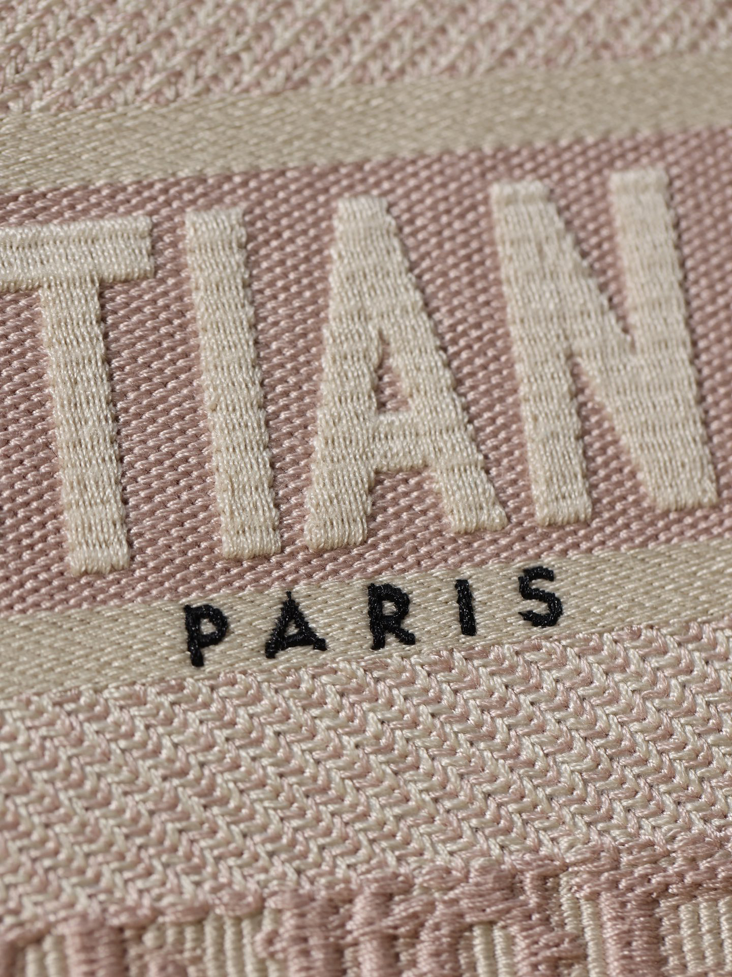 [TOP] Christian Dior Book Tote Bag Oblique 36.5x28x17.5cm - Pink