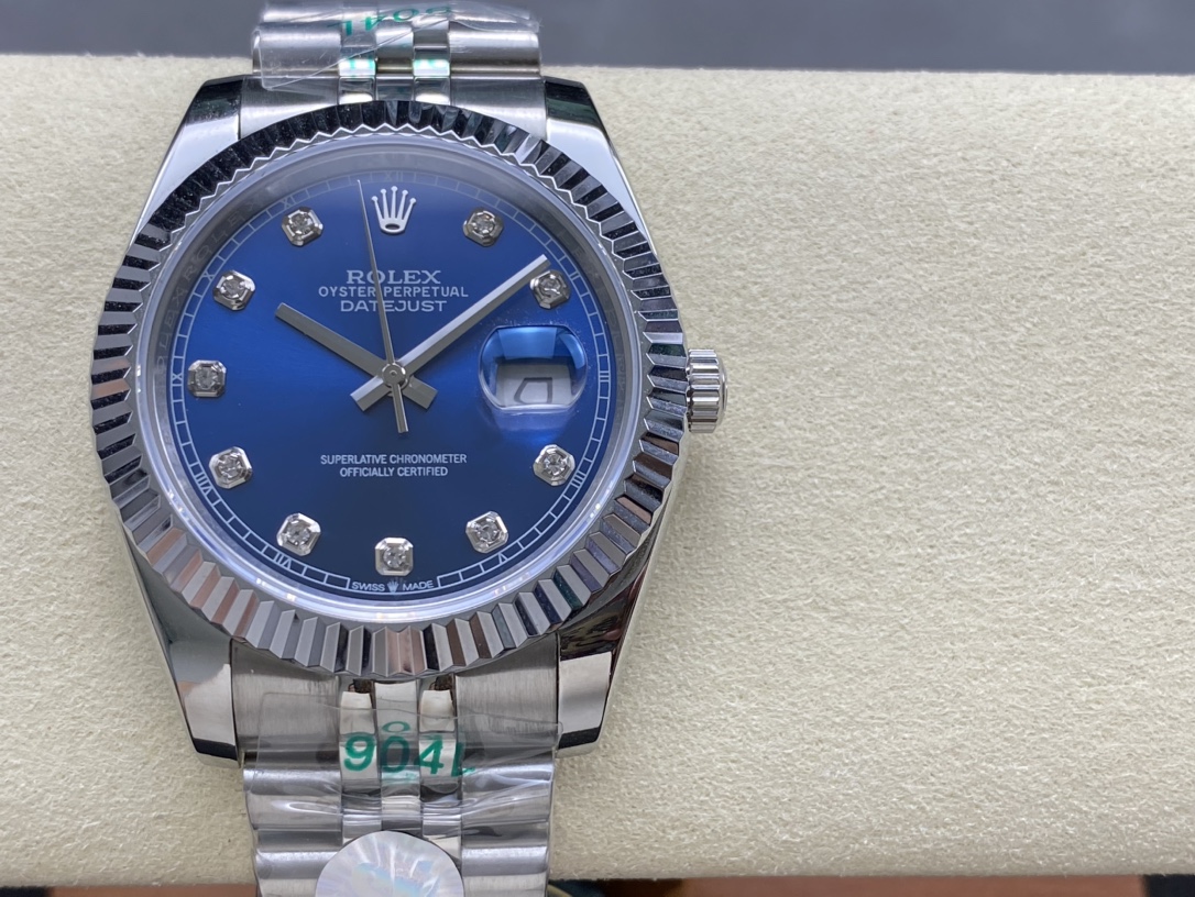 [TOP] ROLEX Men's Watch 41 mm - Blue