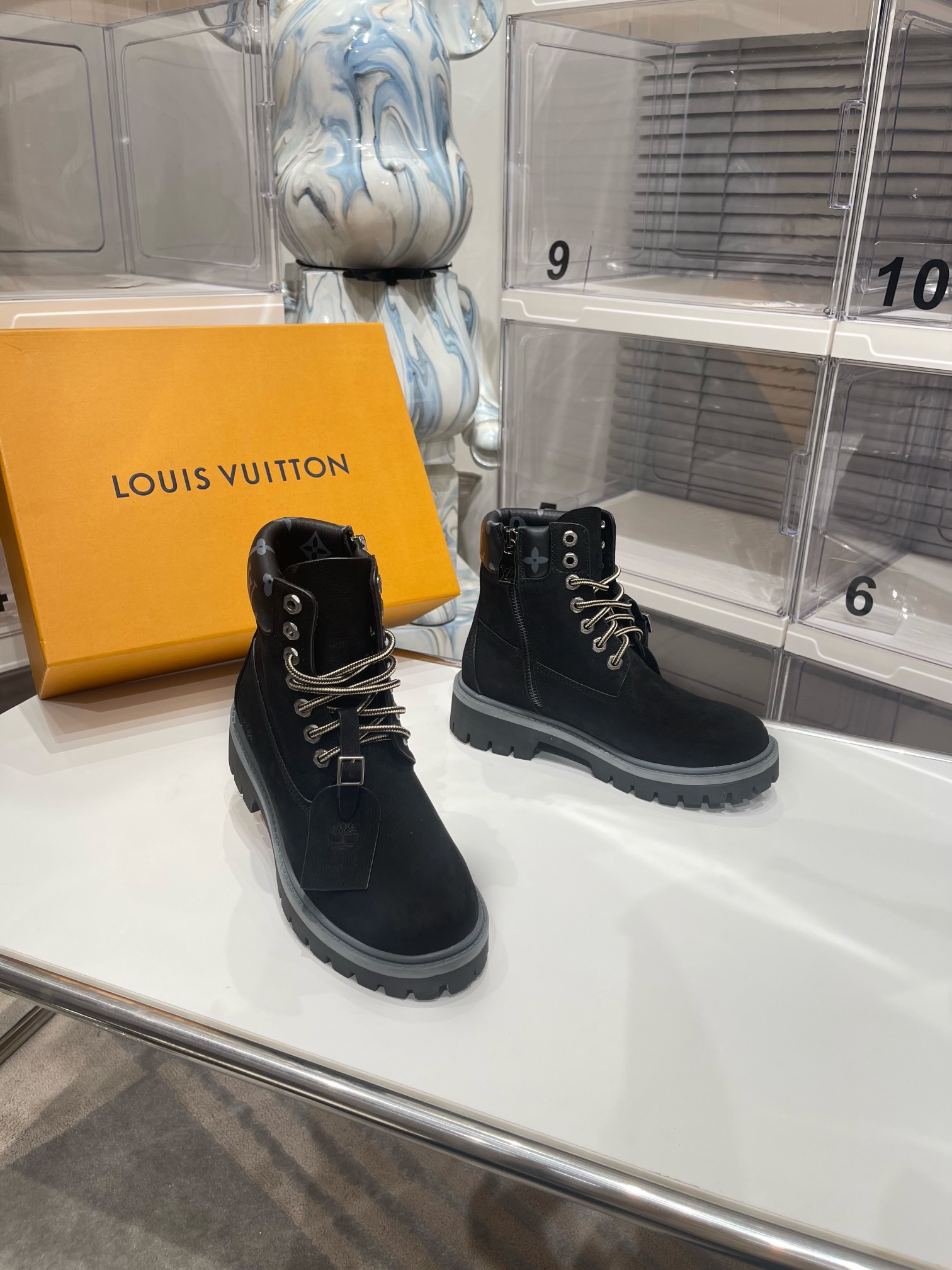 [TOP] Louis Vuitton LV Boots - Black - 711 Luxury