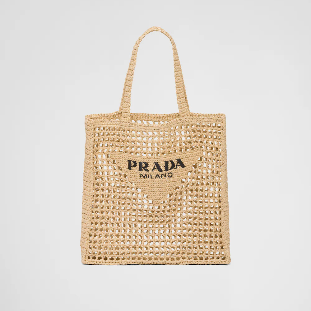Crochet tote bag