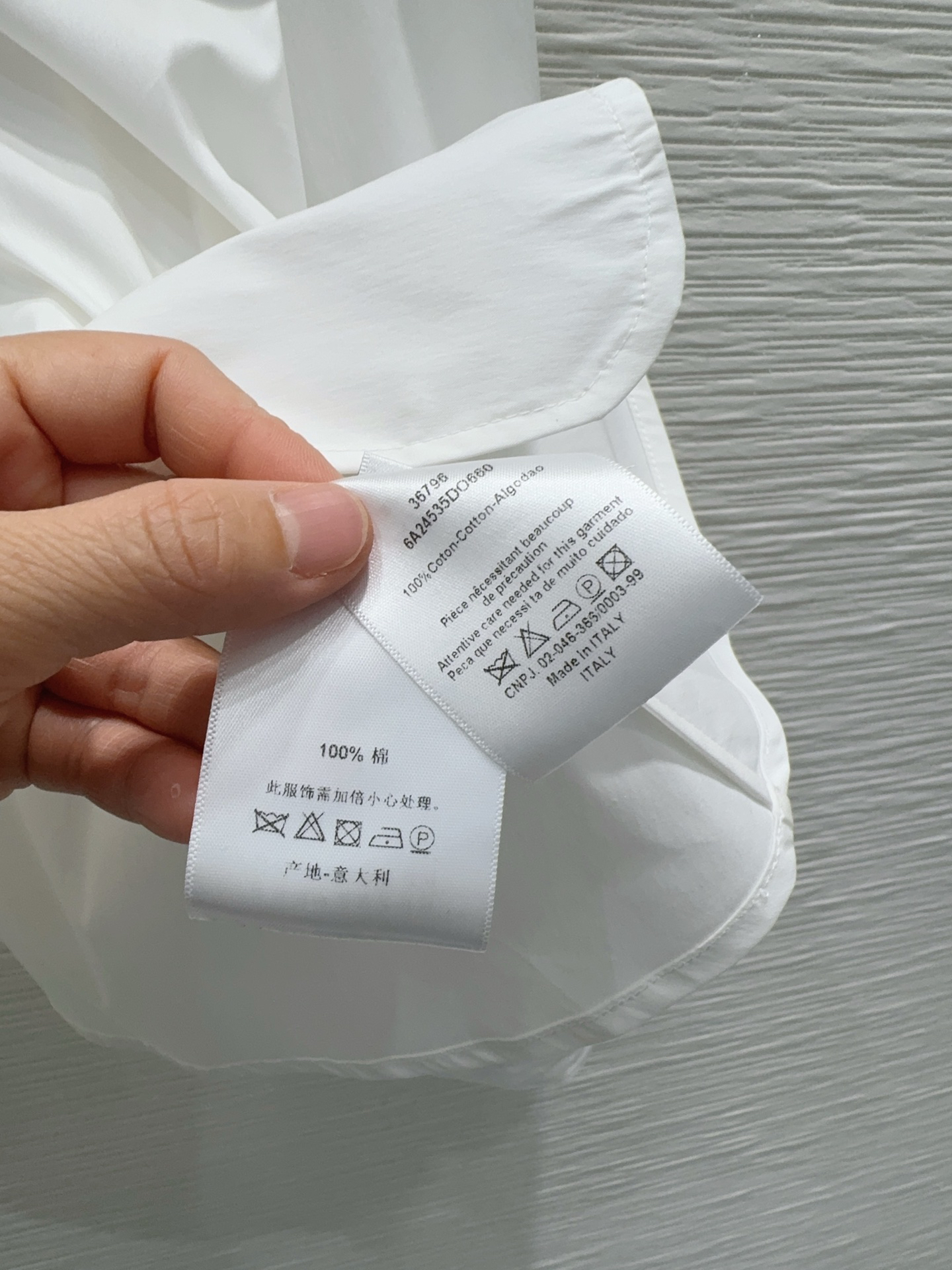 [TOP] Christian Dior Shirt - White