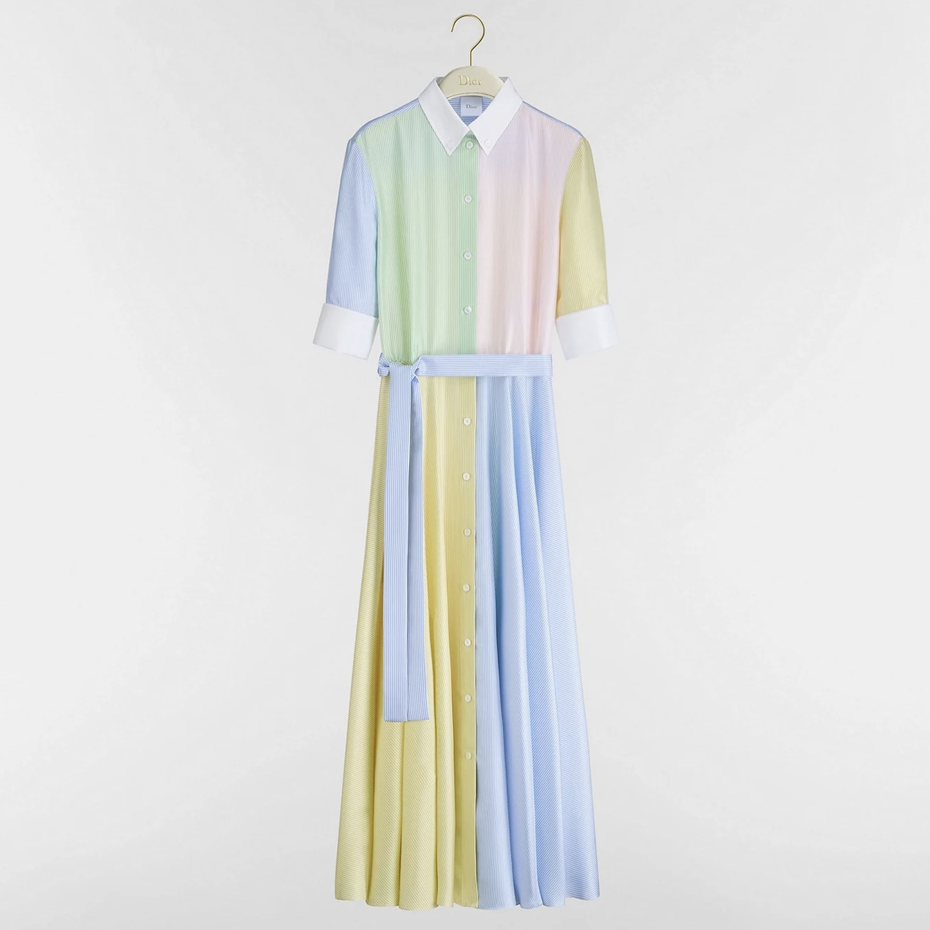 Dior Color Block Silk Dress #382185