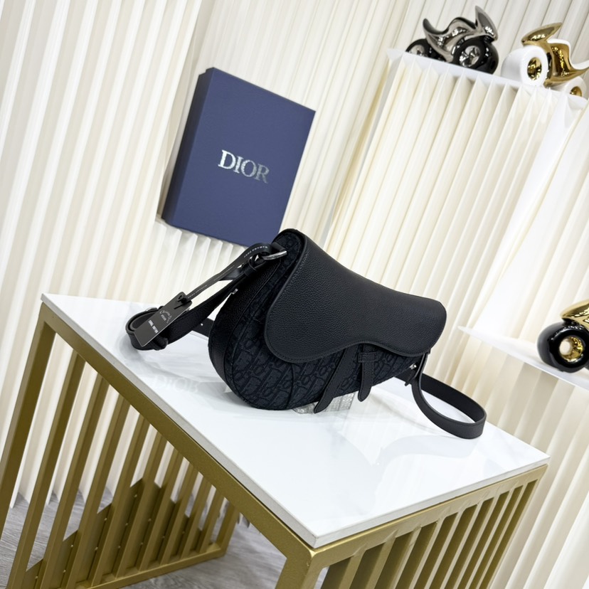 [TOP] Christian Dior Men's Bag 26 x 17 x 5 cm - Black - 711 Luxury