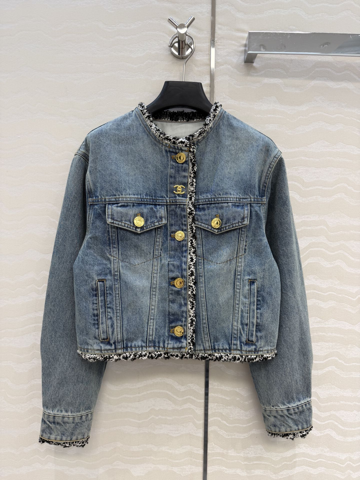 [TOP] CHANEL  Denim Jacket - Blue