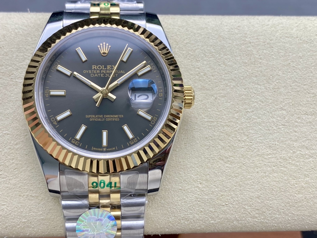 [TOP] ROLEX Men's Watch 41 mm - Black