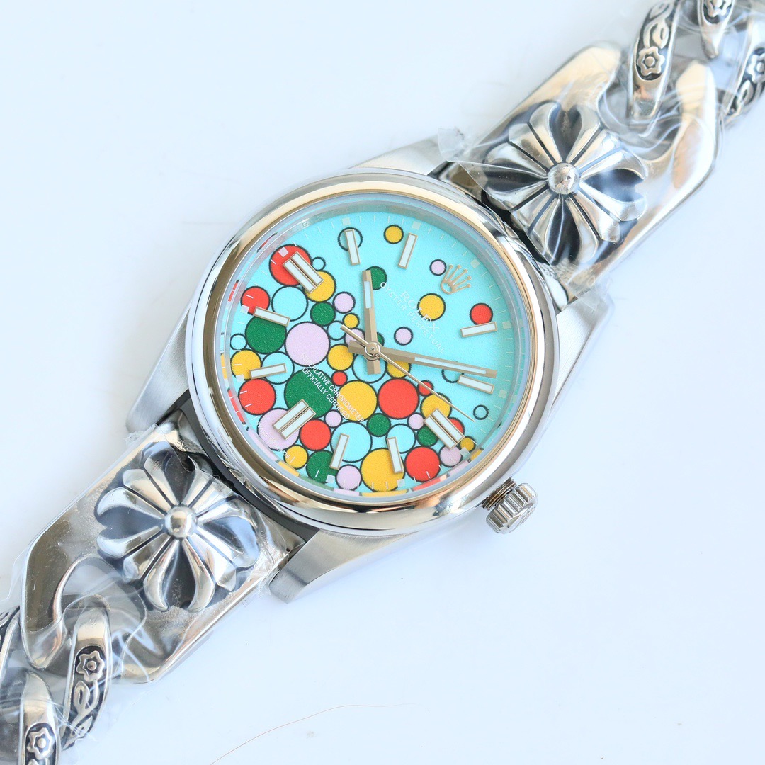 [TOP] ROLEX Men's Watch 41mm - Blue