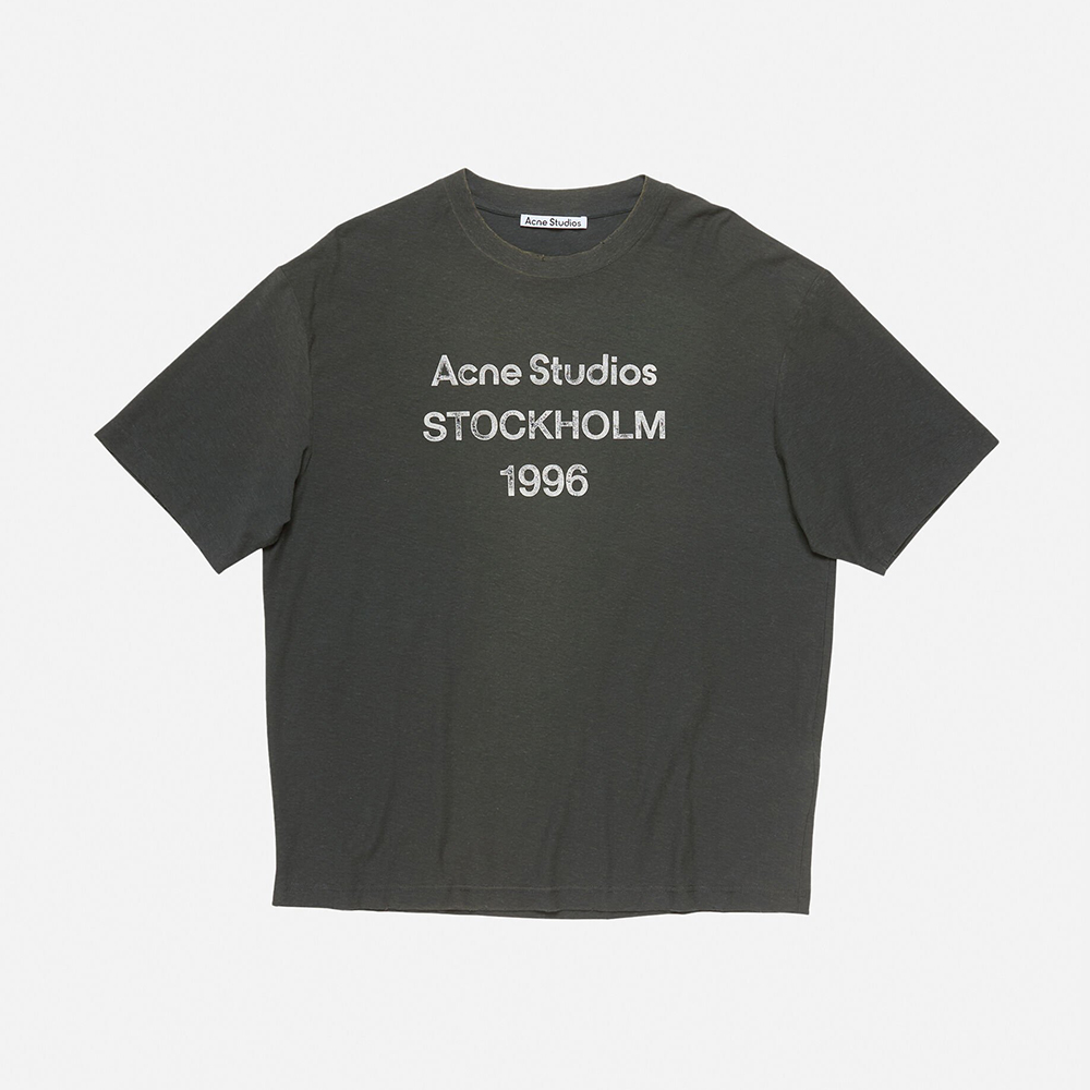 Acne Studios Sprayed Logo T-shirt #383179