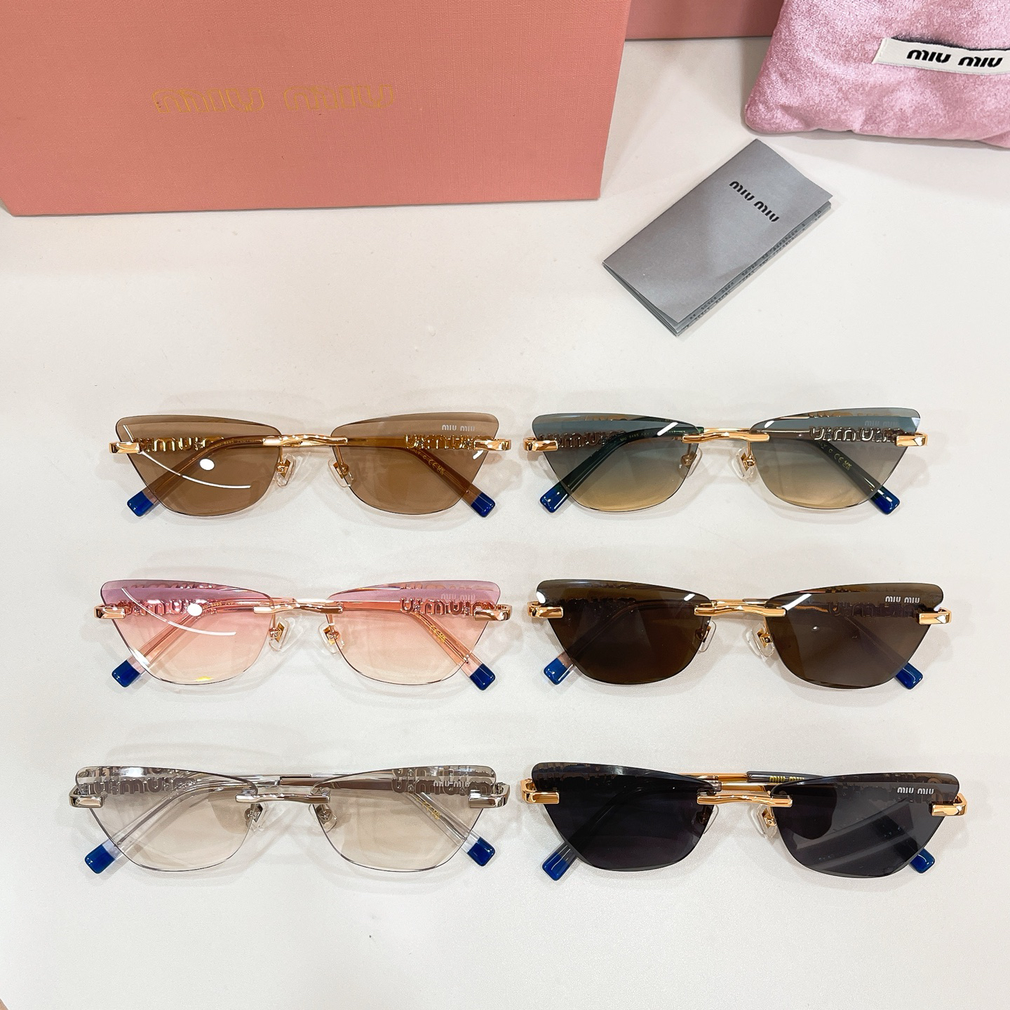 [TOP] Miu Miu Sunglasses - 6 Color - 711 Luxury