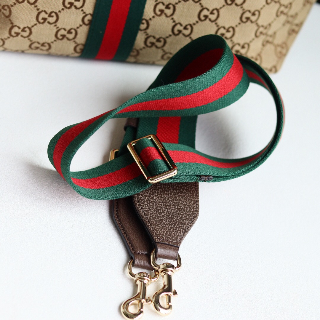 [TOP] GUCCI Giglio Tote Bags 50x47x14 cm - Brown - 711 Luxury