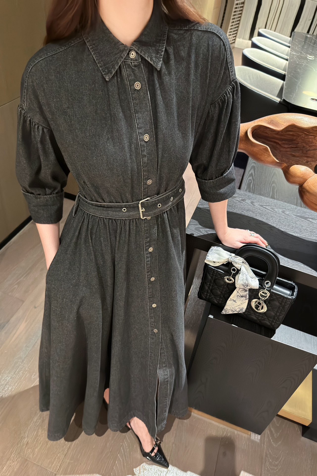 [TOP] Christian Dior  Dress -Black