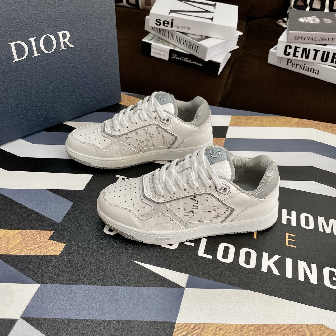 [TOP] Christian Dior Casual Shoes - Gray - 711 Luxury