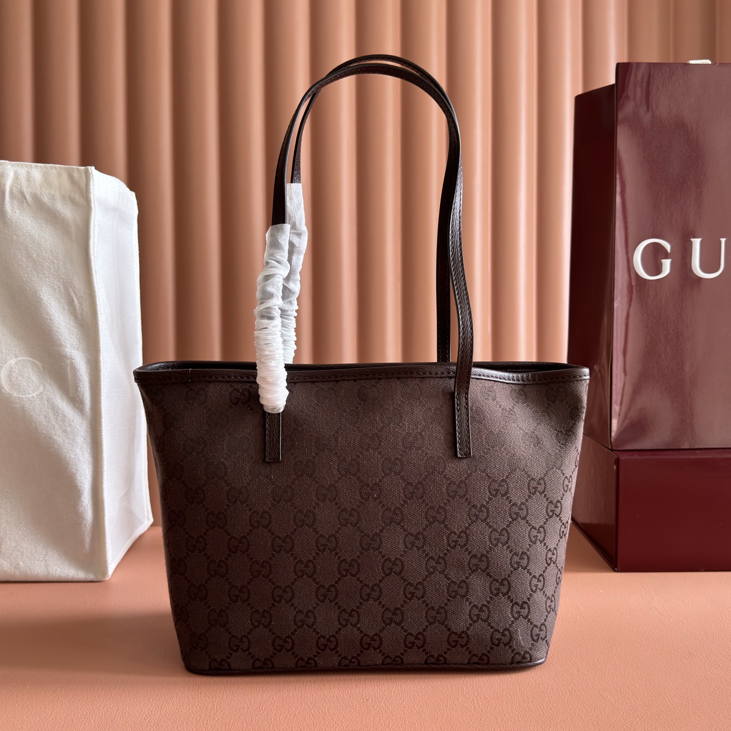 [TOP] GUCCI Generation Gucci Bag 25 x 19 x 11.5 cm - Brown - 711 Luxury