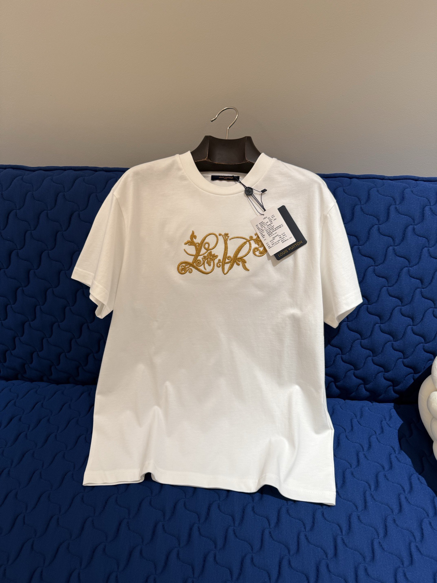 LOUIS VUITTON Signature Embroidery T-Shirt #379882
