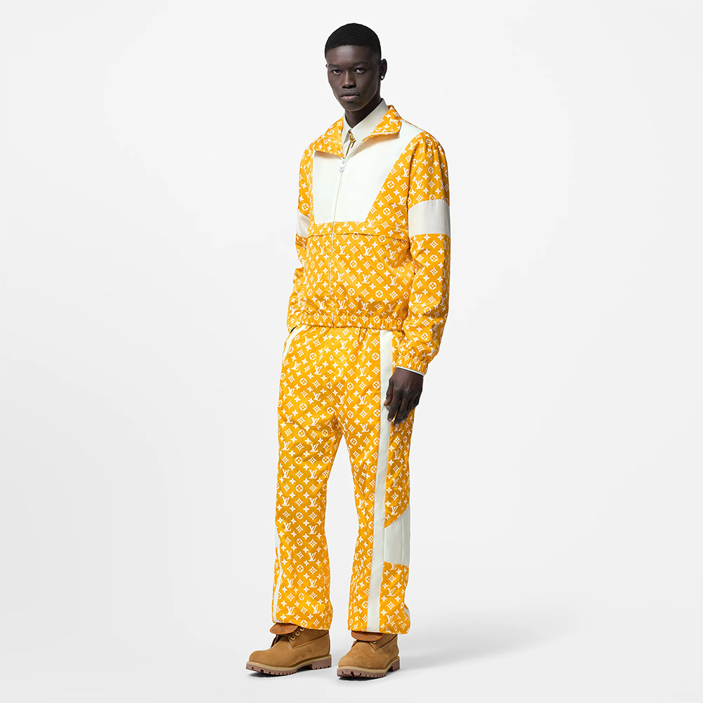 Louis Vuitton Monogram Printed Technical Track Top and Pants #383285
