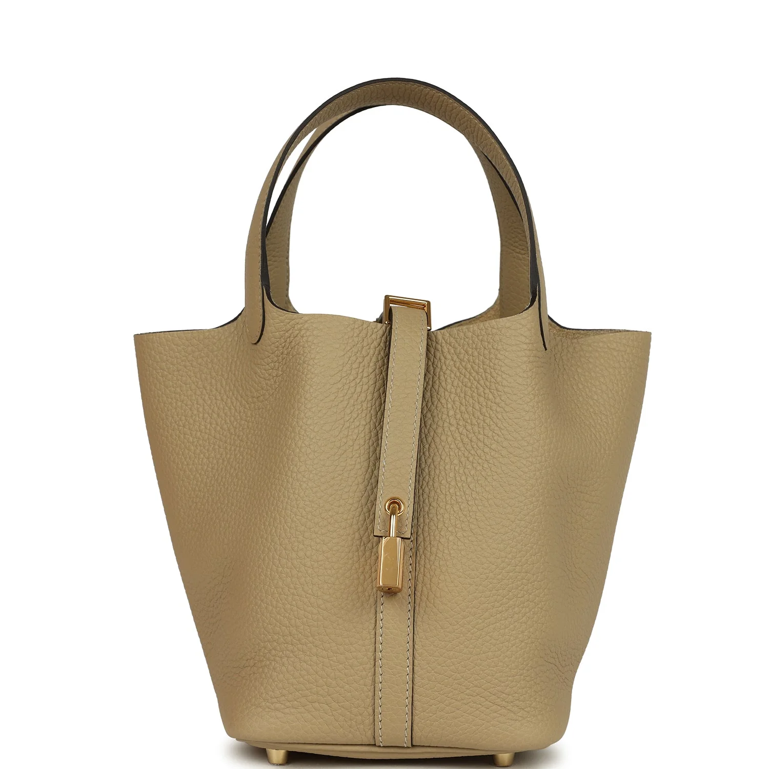 Hermes Picotin Lock  Trench Clemence Gold Hardware