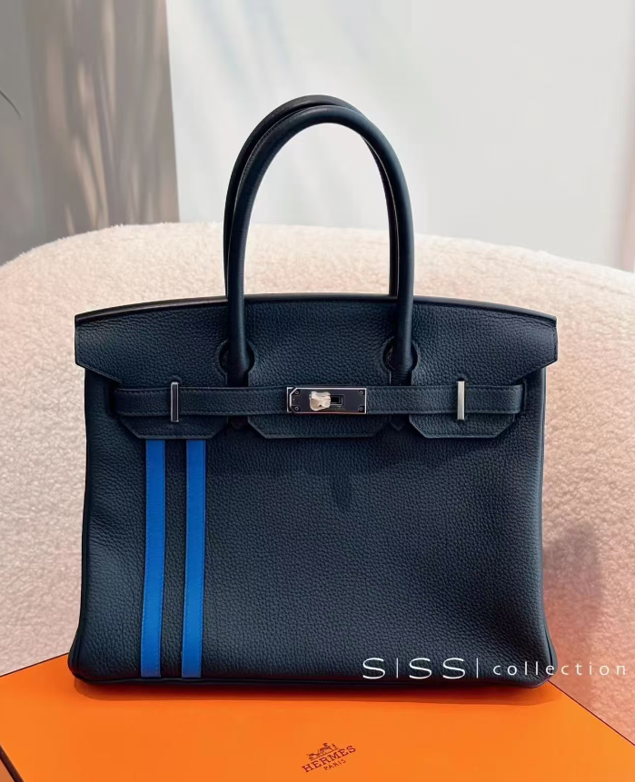 [TOP] HERMES Birkin Togo Leather 25cm - Vert Rousseau & SHW - 711 Luxury