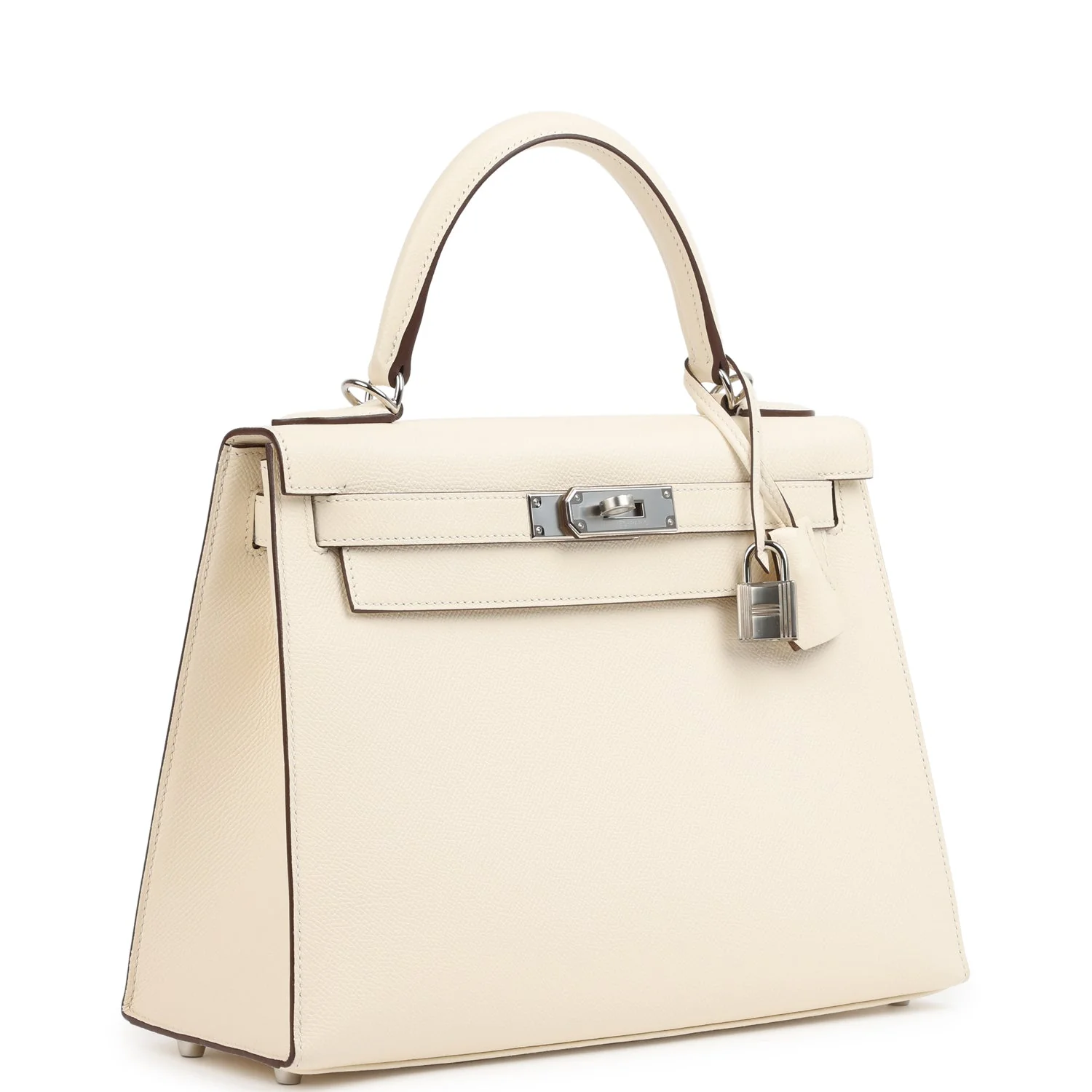 Hermes Kelly Sellier  Sellier Nata Verso Epsom Palladium Hardware