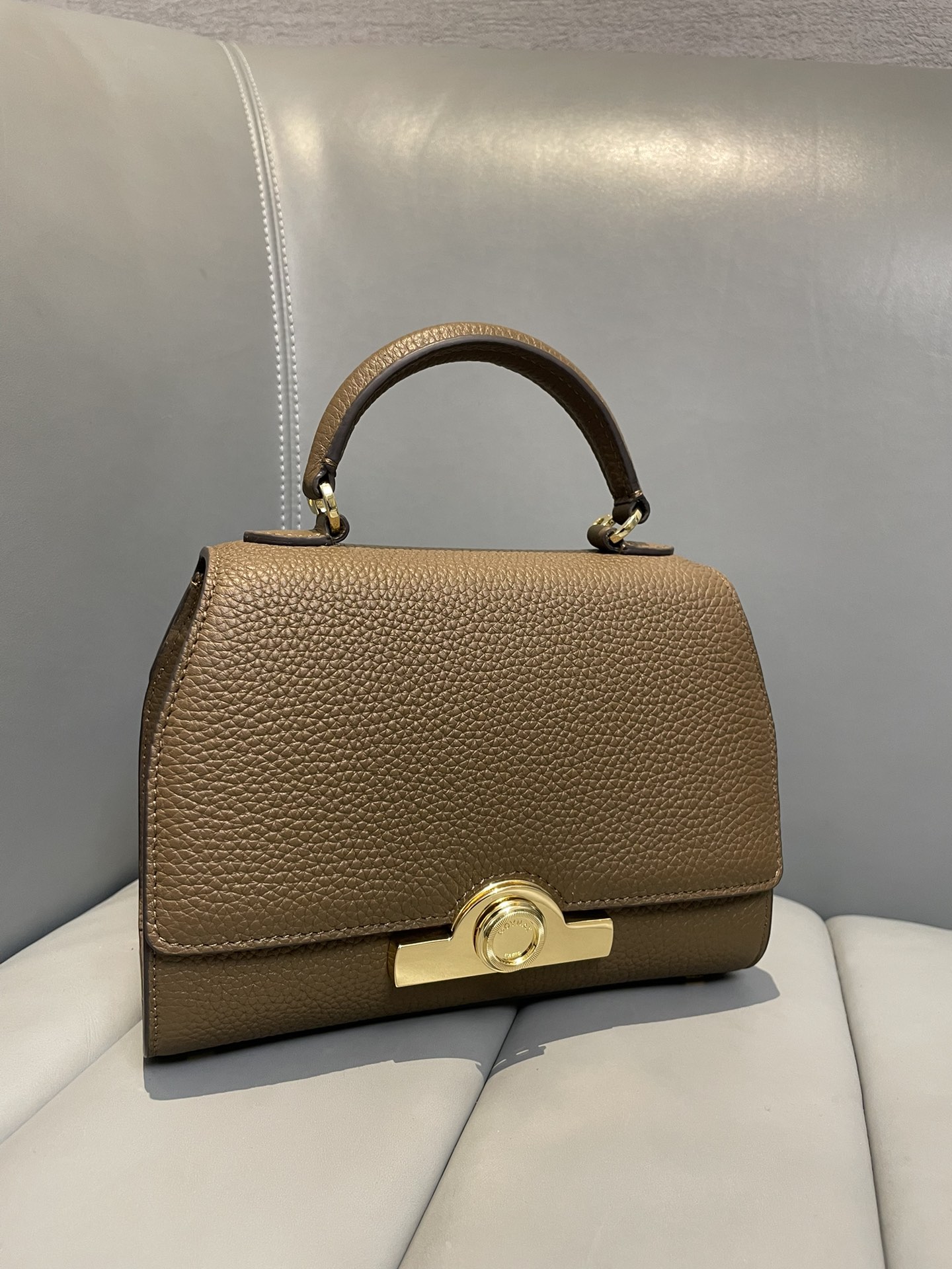 [TOP] MOYNAT RéJANE Bag Cowhide 20x8x15cm - Gray - 711 Luxury