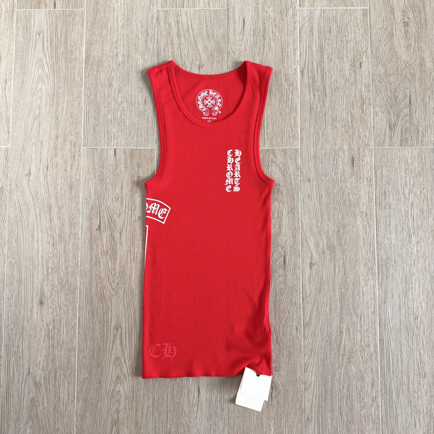 Chrome Hearts Knitted T-shirt Tank Top #380086