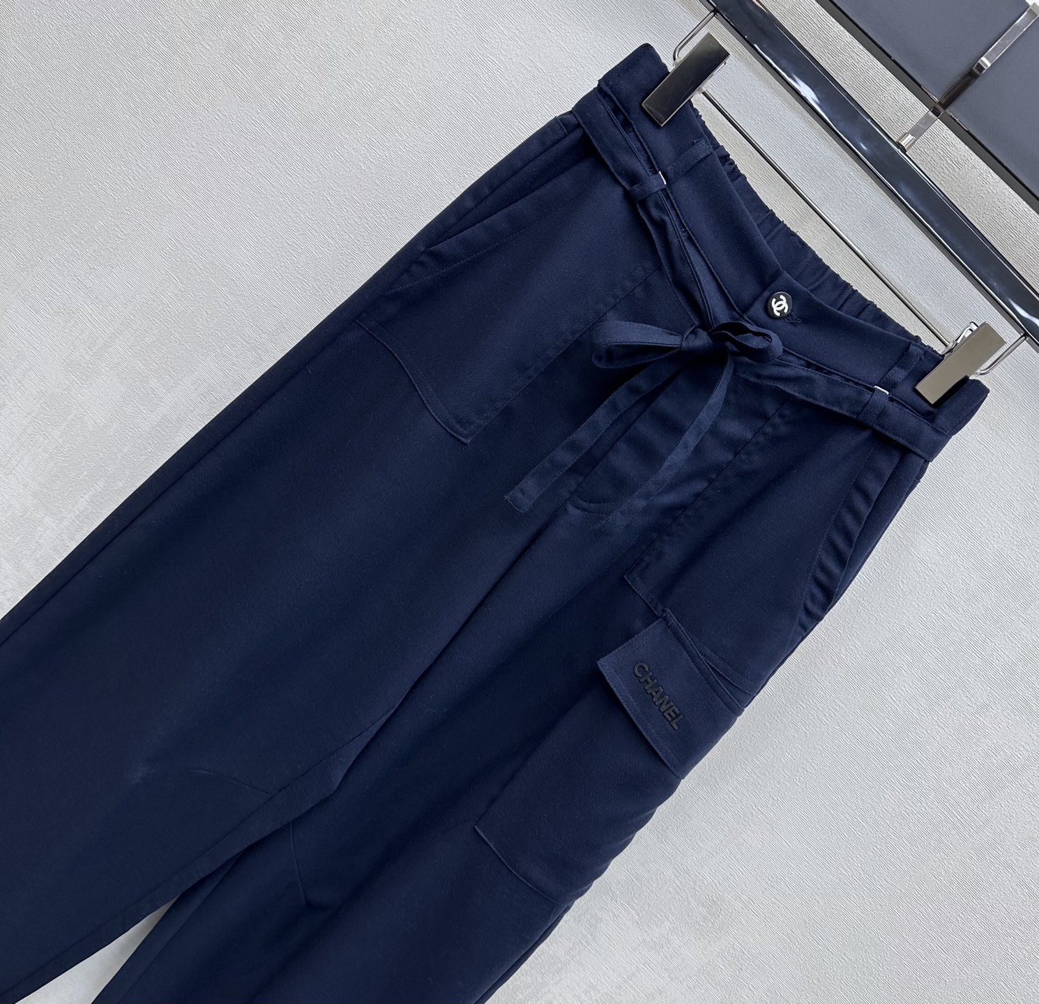 [TOP] CHANEL Pants - Navy Blue - 711 Luxury