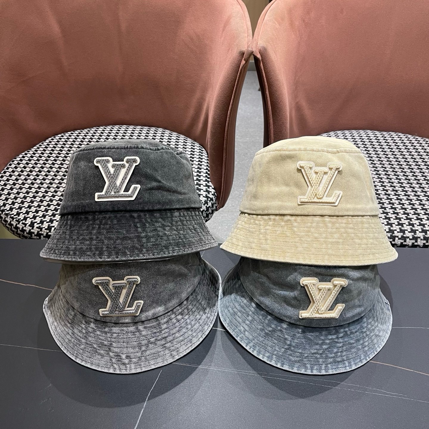 [TOP] Louis Vuitton LV Hat - 4 Colors