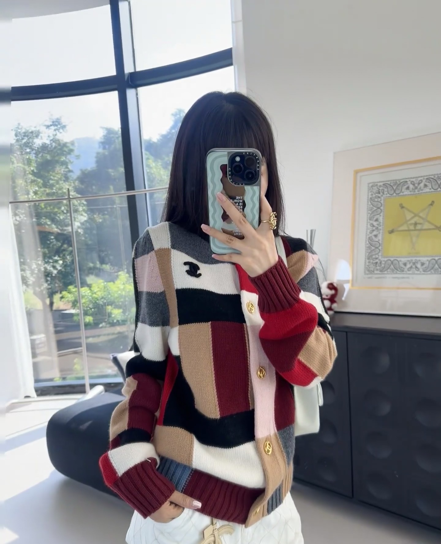 [TOP] CHANEL Knit Cardigan - Colorful - 711 Luxury