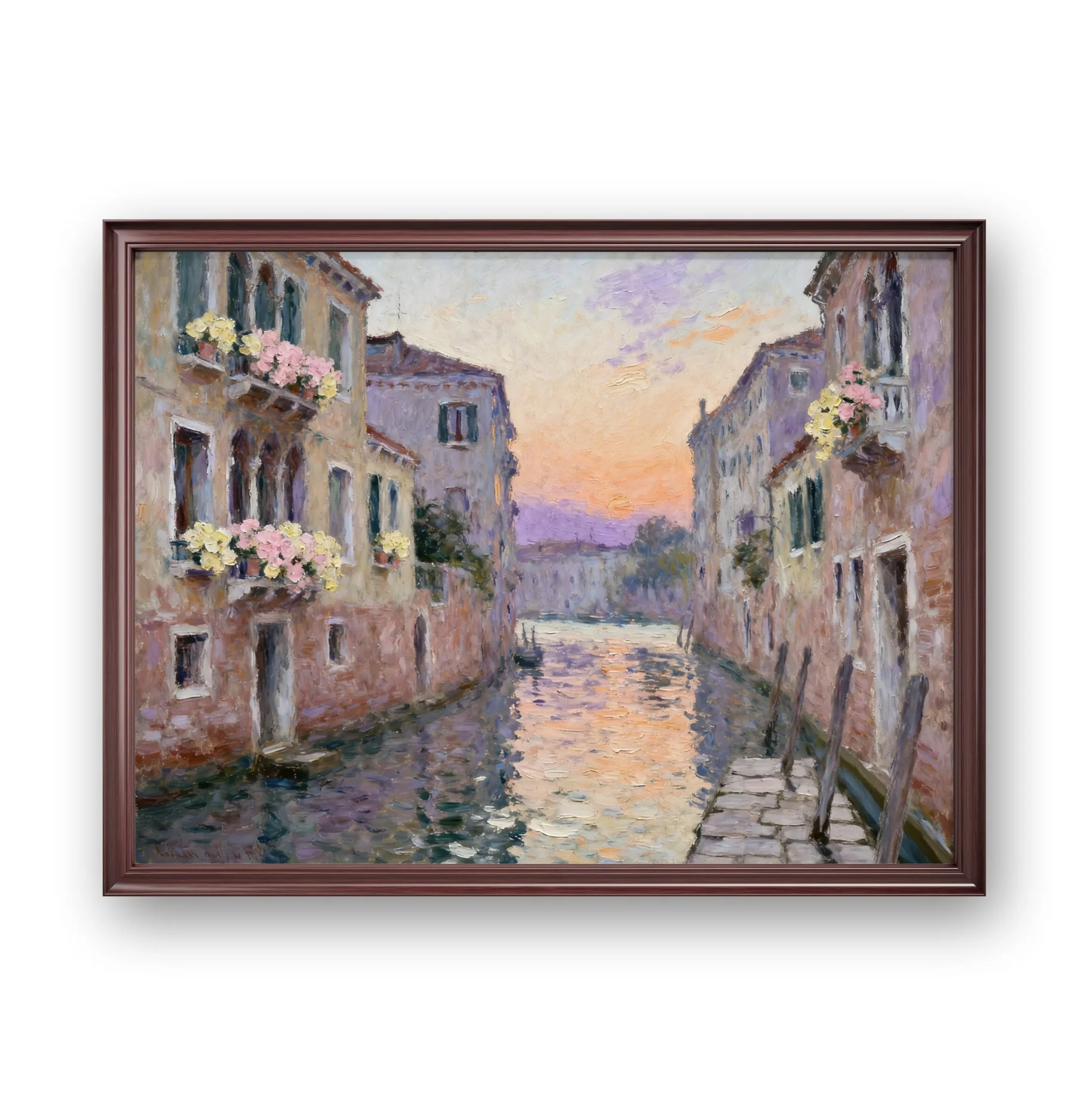 Flowery Bridge in Spring