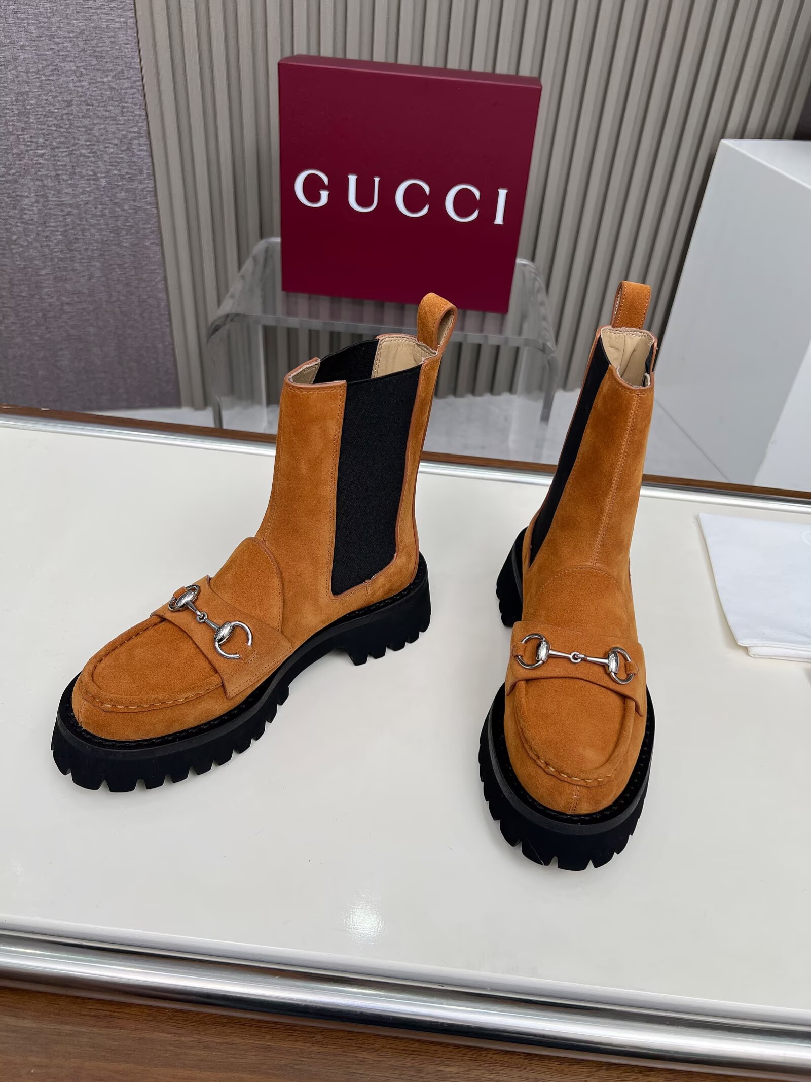 [TOP] GUCCI Boots - Brown - 711 Luxury