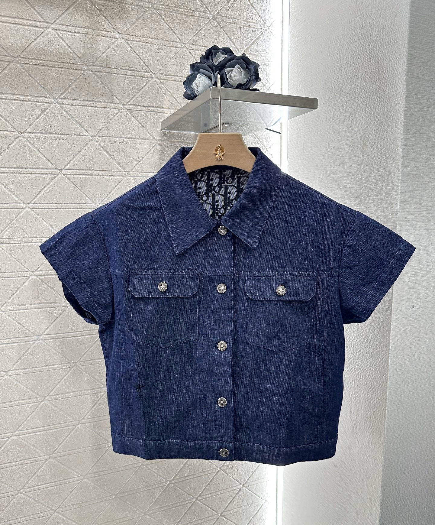 [TOP] Christian Dior Shirt + Shorts - Blue