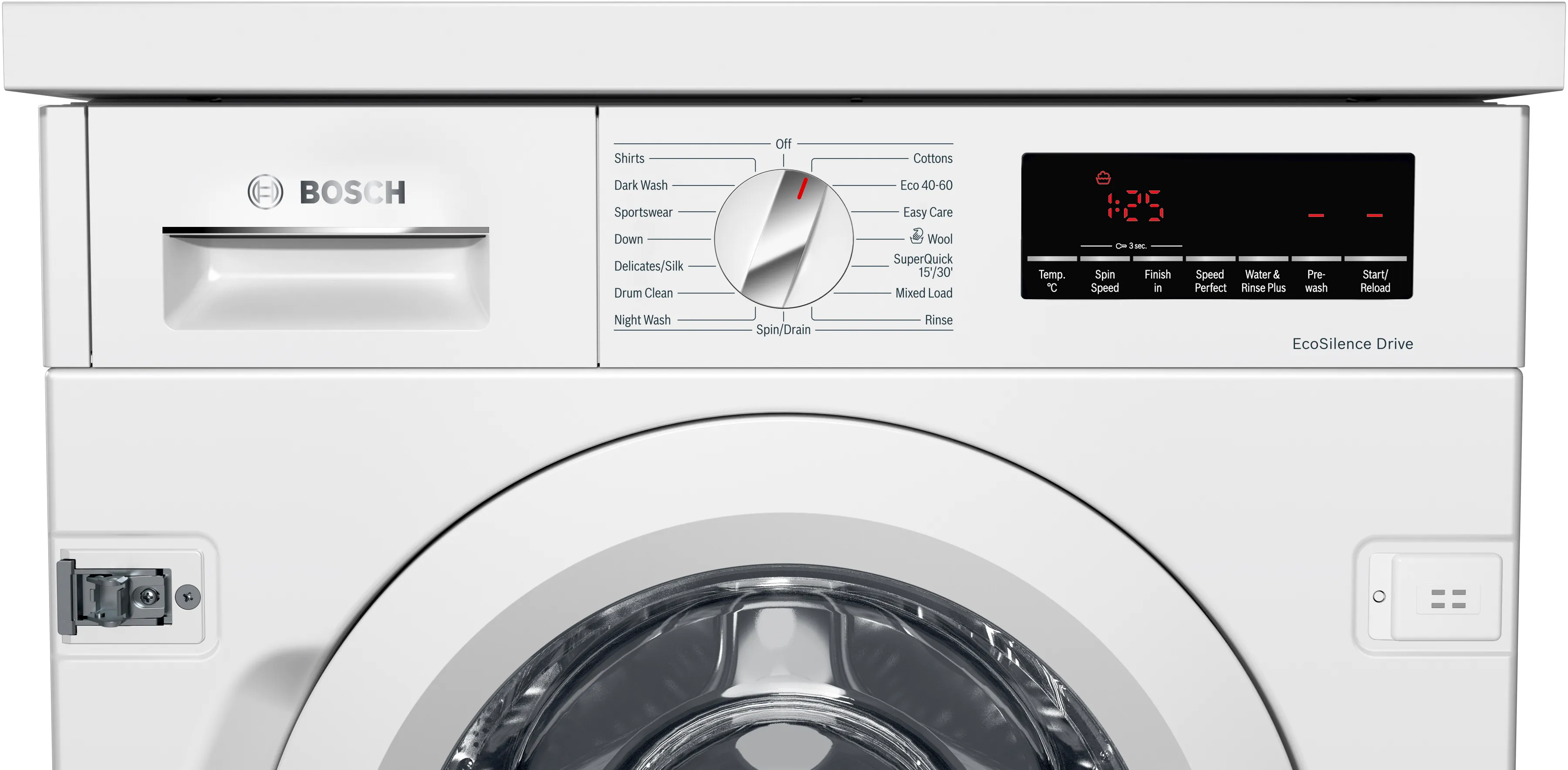 BOSCH WIW28502GB Series 8 Built-in washing machine 8 kg 1400 rpm