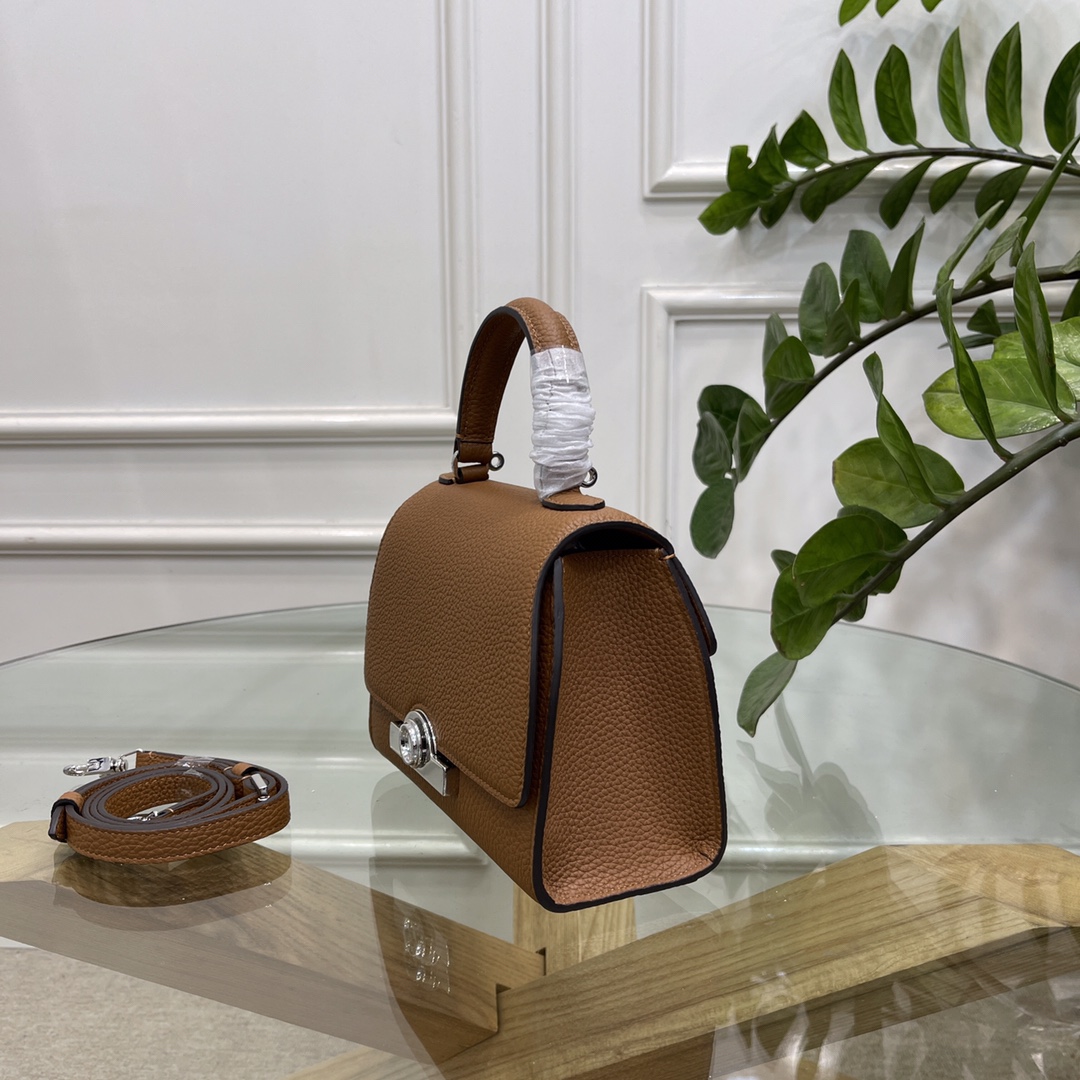 [TOP] MOYNAT RéJANE Bag Cowhide 20x8x15cm - Brown - 711 Luxury