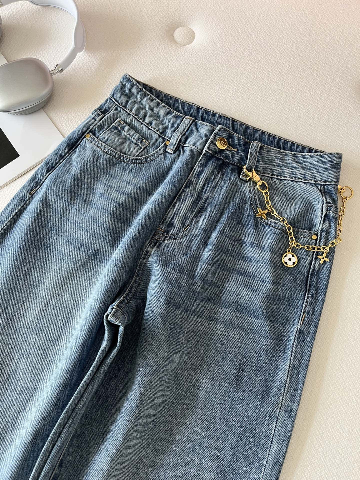 [TOP] Louis Vuitton LV Jeans - Blue
